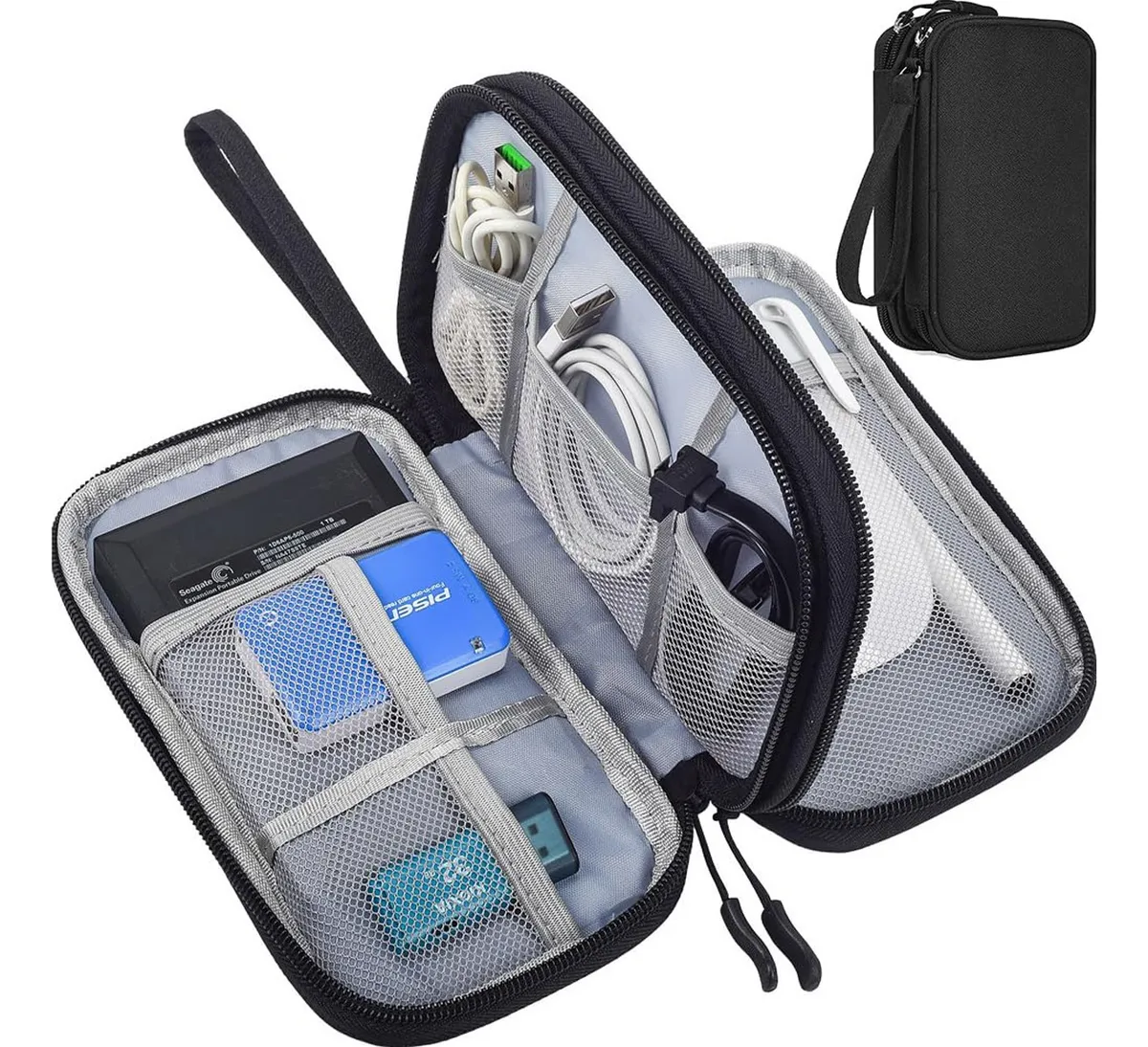 d nq np 2x 679151 mlm74852604034 032024 f organizador cables usb viajes bolsa para cables memorias